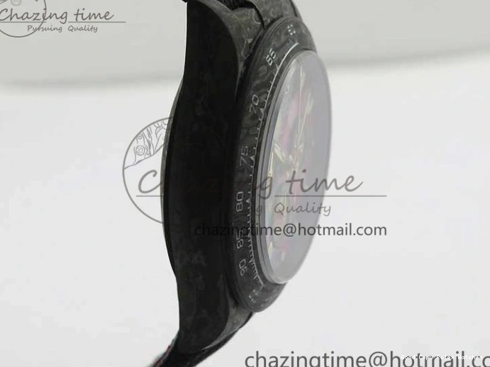 Good Copy Rolex Watches On Edition Carbon Black Strap Diw Dial Pink V Daytona EyeCatching A7750 Best WWF Nylon 2890 0111